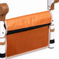 Levede Bed Rail Foldable 2 Handle Adjustable Height Non-Slip Grip Orange