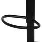 Levede 4x Bar Stool Swivel Gas Lift PU Leather Grey