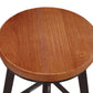 Levede 3pcs Bar Table Barstools Industrial