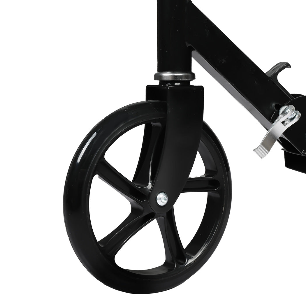 MONVELO Folding Scooter Dual Large Wheels Black