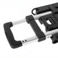 Manan Folding Trolley Cart On Wheels Expandable Base Adjustable Handle Black
