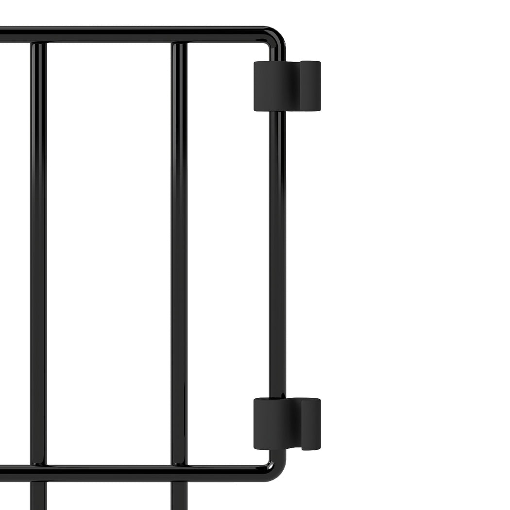 Mountview 10 Pcs Garden Fence Border Rustproof Metal