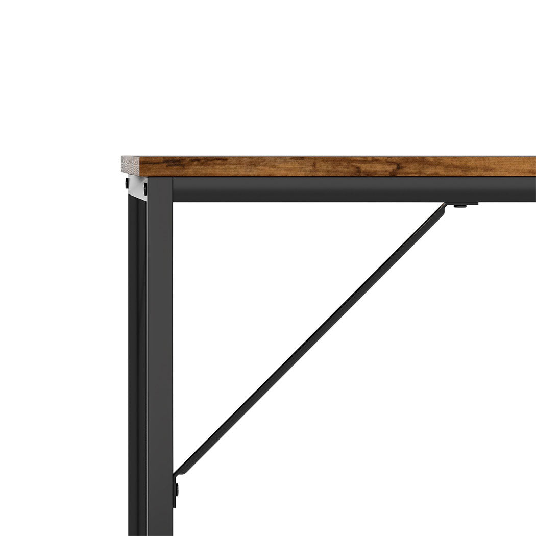 Levede Computer Desk Study Home Table with 4-Tier Shelf