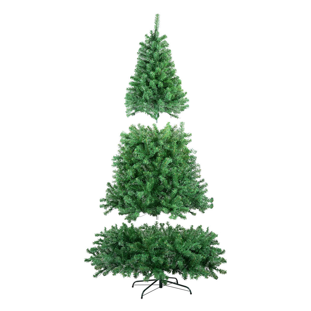 SANTACO 1.8M Christmas Tree Pre Lit