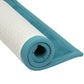 Marlow Coral Velvet Area Rugs Large Mat 120x200cm Blue