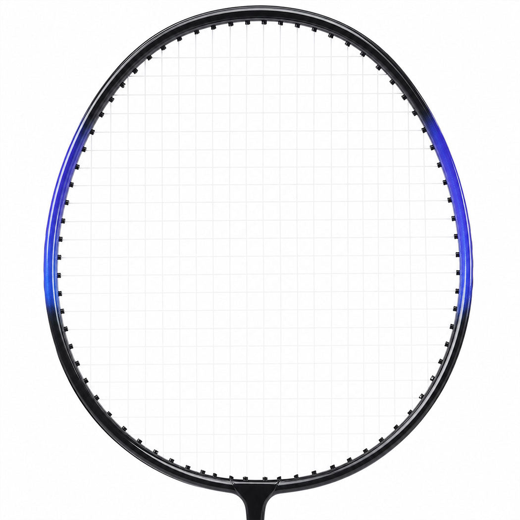 Centra Badminton Set 4 Rackets 6 Shuttles Nylon Aluminium Black Red Blue