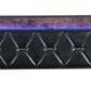 Levede King Bed Frame Leather Headboard RGB 2 Drawers