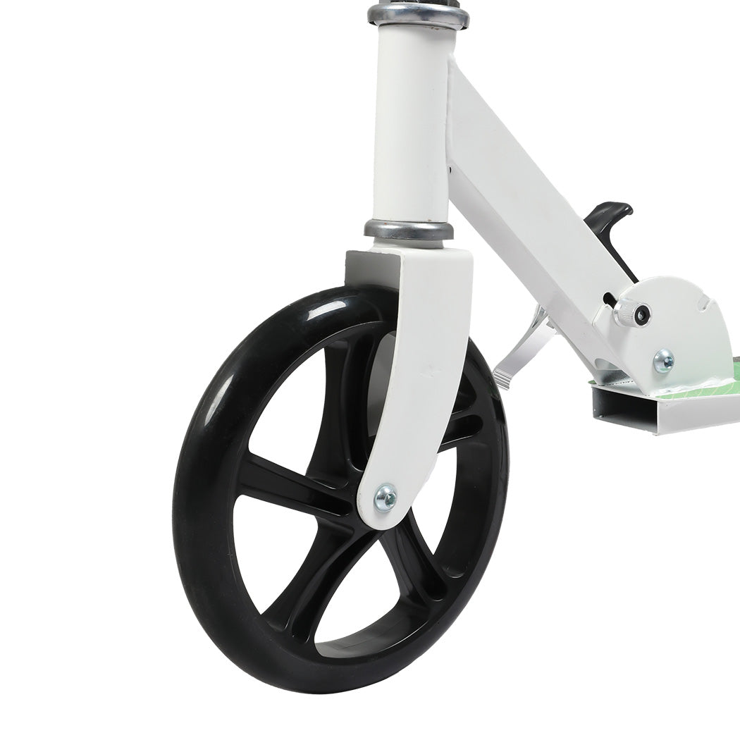MONVELO Folding Scooter Dual Large Wheels White