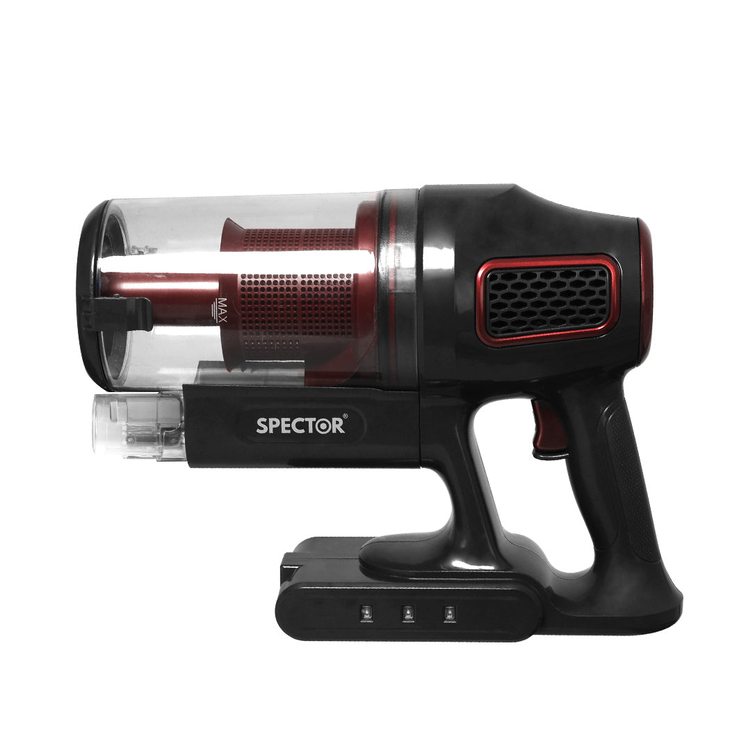 Spector Handheld Vacuum Cleaner Cordless Red