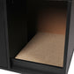 PaWz Enclosed Cat Litter Cabinet Box Black
