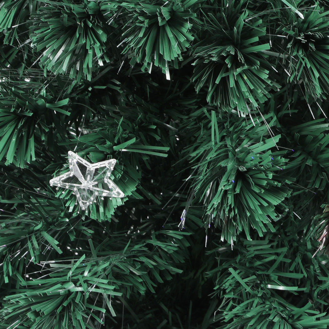 SANTACO Christmas Tree Fibre Optic with 1.5 Meter