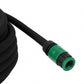 Traderight Soaker Hose 50M Deep Root Watering Even Flow for Garden Beds Black