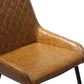 Dining Chairs x 8 Padded Seat PU Faux Leather