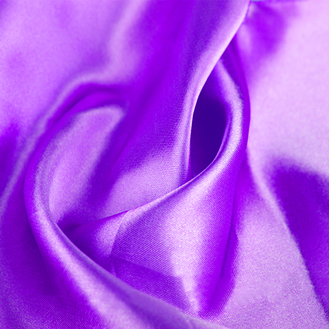 20x Multicoloured Satin Chair Sashes Lavender