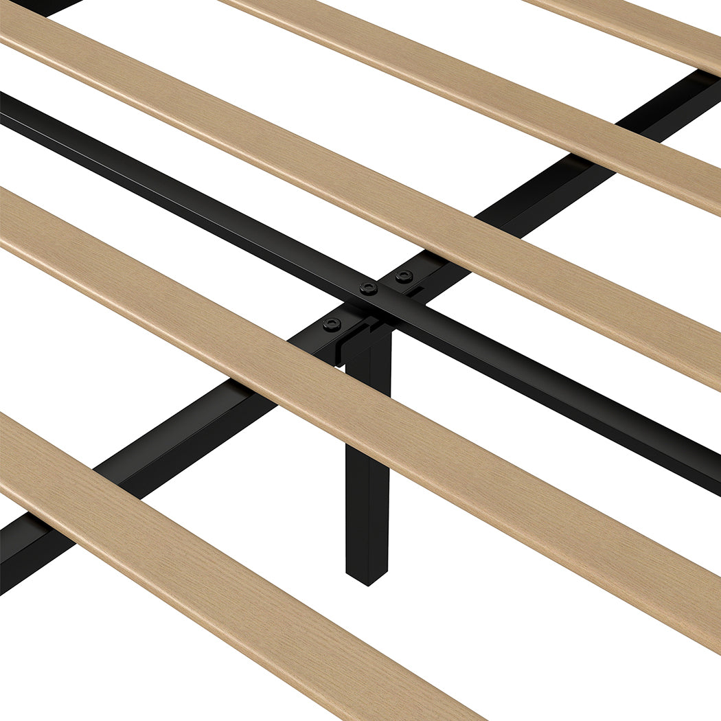 Levede Bed Frame Upholstered Platform Mattress Base Double
