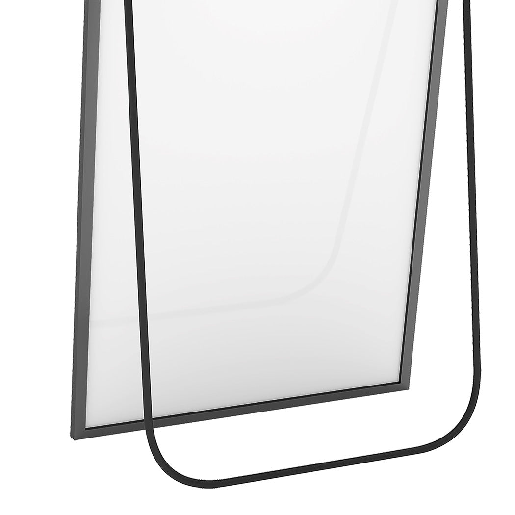 Yezi 165X60CM Full Length Mirror Wall Mounted Mirror Black