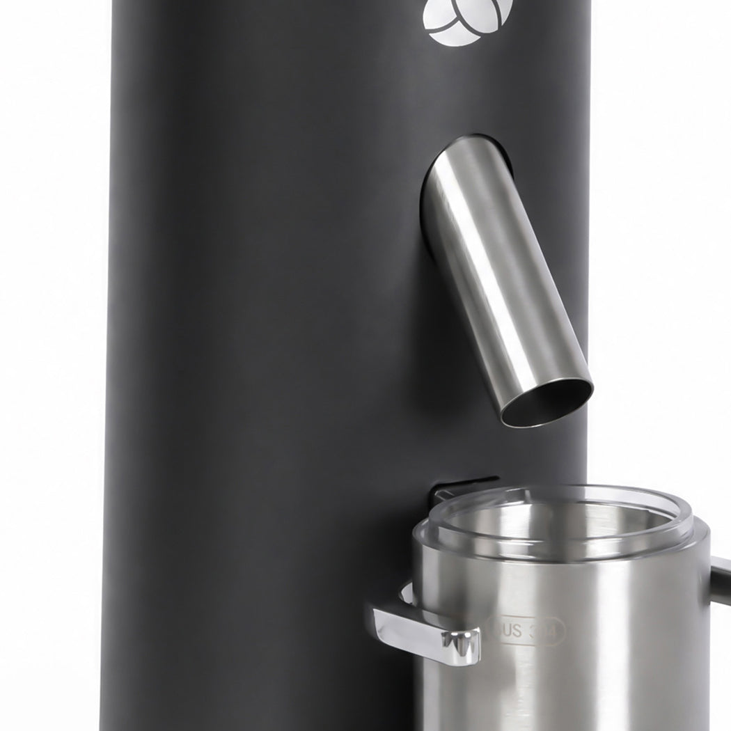 Spector Coffee Grinder USB Rechargeable Timer Memory 60 Settings Black
