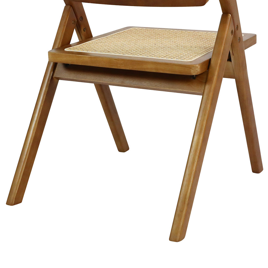 Levede 6X Foldable Rattan Dining Chairs