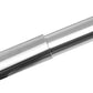 Marlow Satin Nickel Curtain Rod Steel Quiet Rail Pole Pommel Set Adjustable