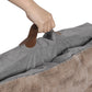 PaWz Dog Calming Bed Pet Cat Removable M Khaki Medium