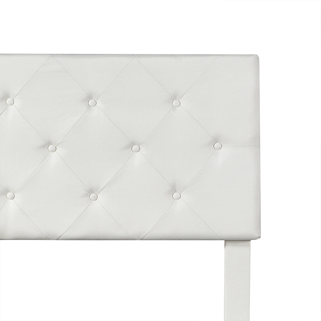 Levede Queen Bed Frame Tufted 4 Drawer