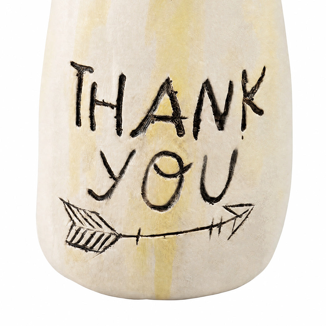 Levede Forget-Me-Not Resin Figurines Thank You Angel Sympathy Gift White
