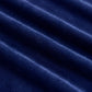 Marlow Blackout Curtains 2 Panels Velvet Room Darkening Eyelet Curtains Blue