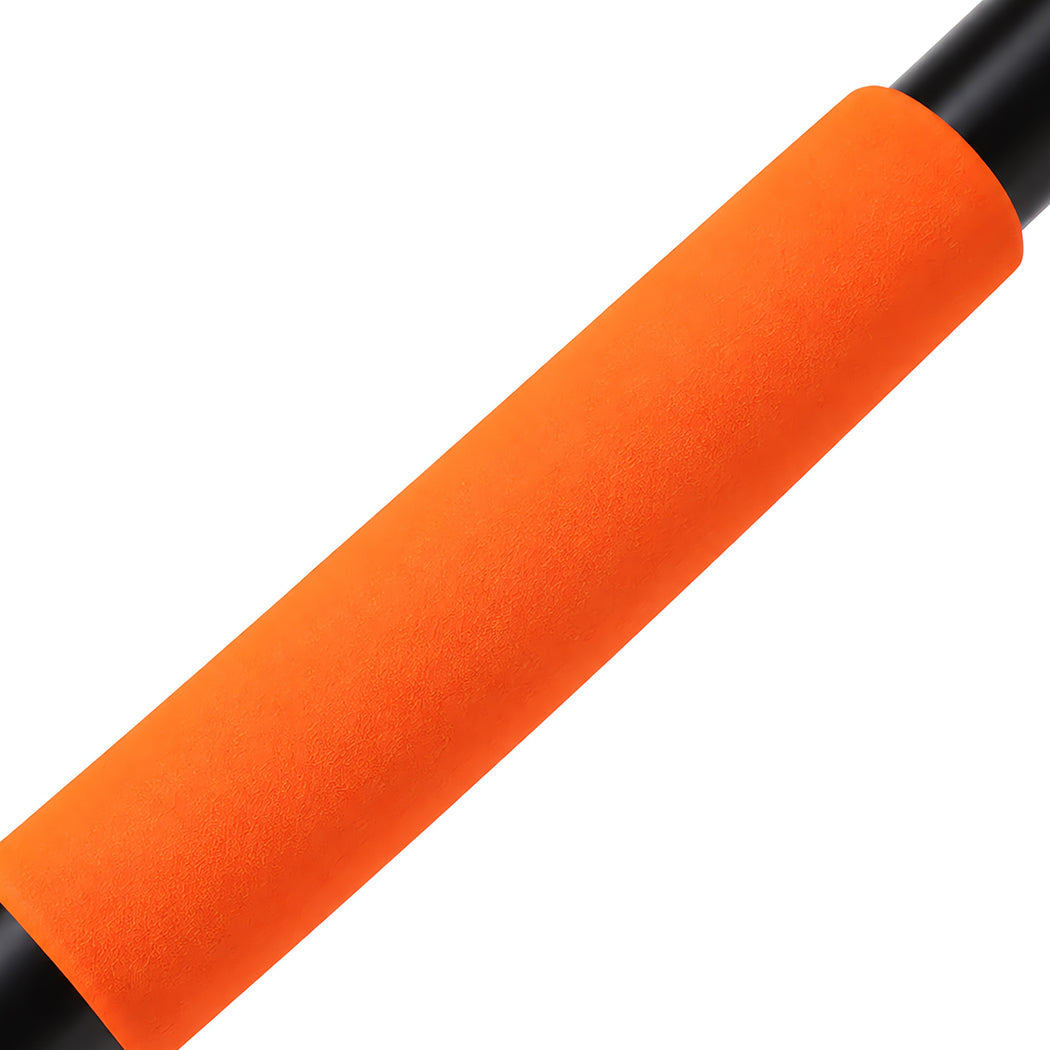 Traderight 7.2M Telescopic Window Cleaner 2-In-1 180°Rotating Squeegee Orange
