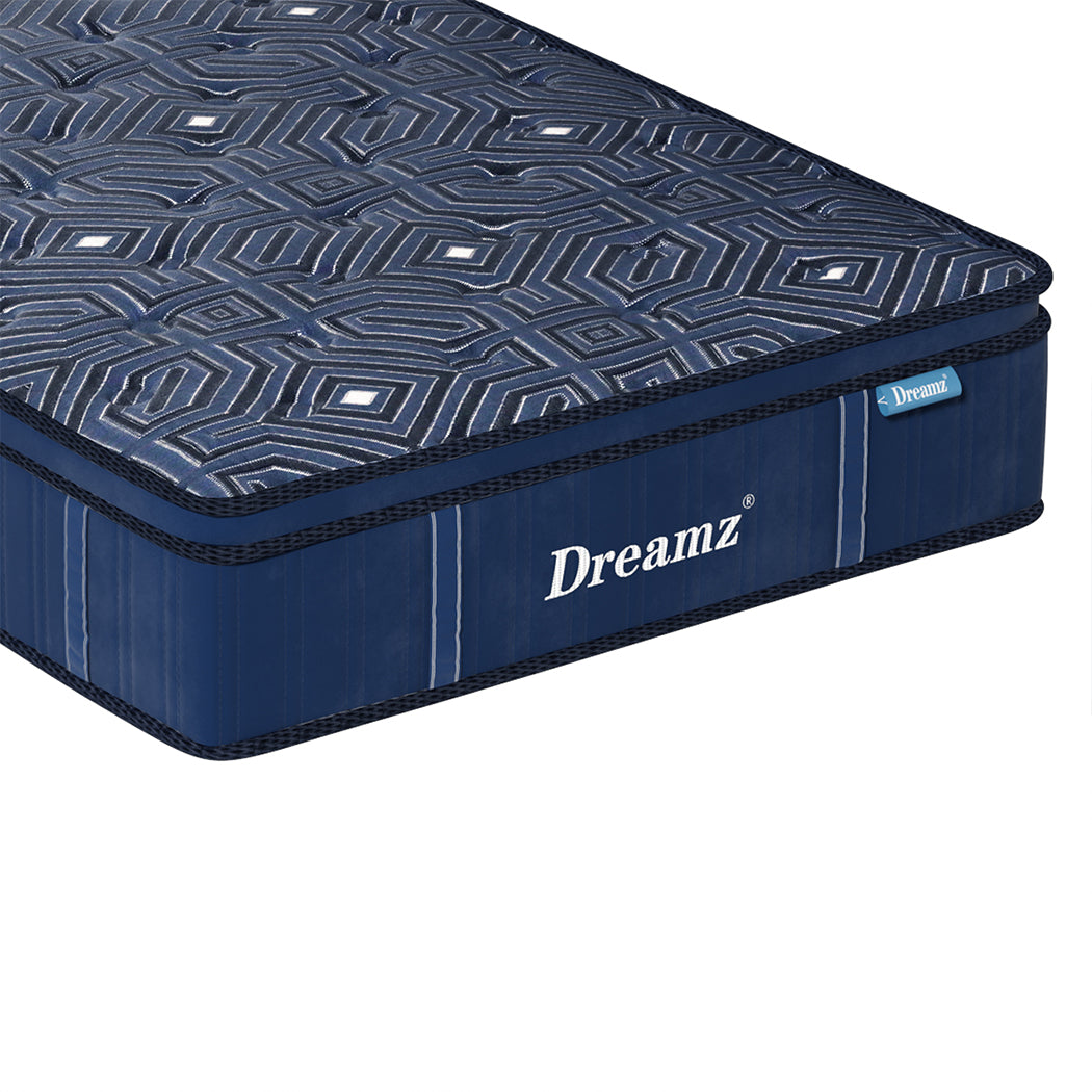 DreamZ Spring Mattress Euro Top All Sizes 30CM