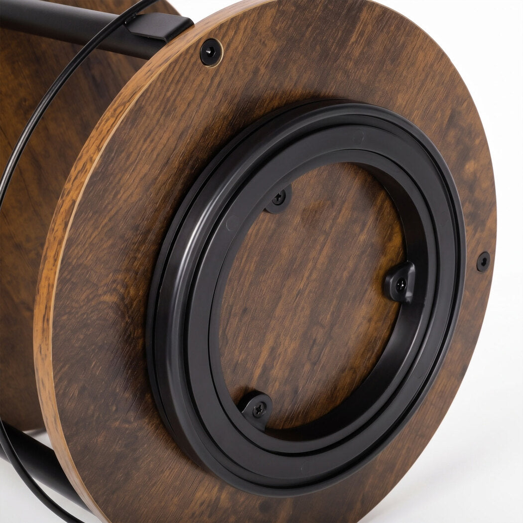 Toque Lazy Susan Turntable 3 Tier 360° Spin Pantry Organiser For Kitchen Brown