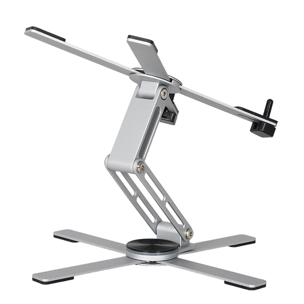 Levede Portable Laptop Stand 360 Rotating Bracket Foldable Aluminum Desk Riser