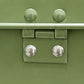 Toque Seed Storage Box Seed Organiser with 3 Compartments Metal Dark Green