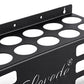 Levede 12 Hole Caulk Holder Wall Mount Silicone Sealant Tube Storage Rack Steel