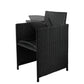 Levede 9PCS Outdoor Table Chair Set