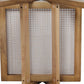 Levede 6x Dining Chair Solid Wood Rattan
