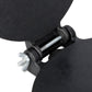 Toque Tortilla Press Cast Iron With Baking Paper Heavy Duty For Kitchen Black