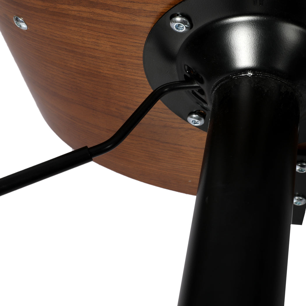 Levede 1x Bar Stools Gas Lift Kitchen Black