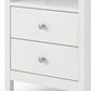 Levede Bedside Table Nightstand Side End Table 2 Drawers Storage Bedroom Cabinet