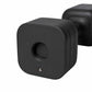 Centra Dumbbell Set Adjustable Dumbbells With TPU Grip For Home Gym Black 2pc