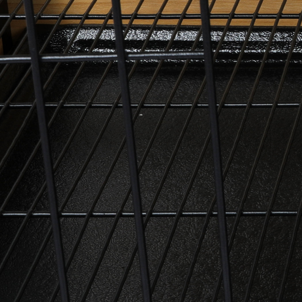 PaWz Wooden Wire Dog Kennel Side End XXL XX-Large