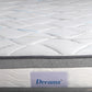 Dreamz Spring Mattress Bed Pocket Tight Double