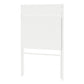 Levede Foldable Computer Desk Office Study Desk White