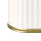 Toque Sensor Rubbish Bin Automatic Touchless 7L Butterfly Lid Bathroom White