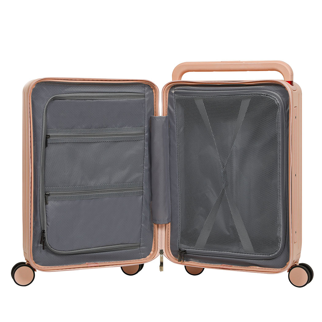Slimbridge 20" Luggage Wide Handle TSA Lock Pink