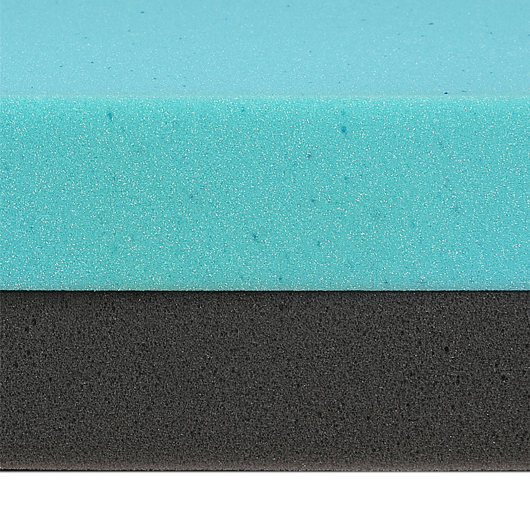 Dreamz Dual-Layer Memory Foam Mattress Topper 10cm