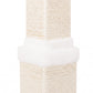 PaWz Cat Scratching Post 83cm Tall Sisal with Stable Base for Large Adults White