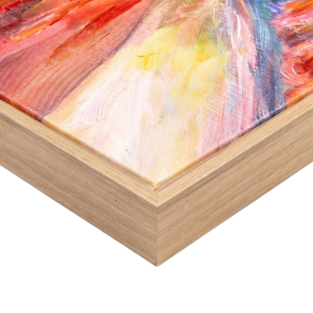 Yezi Modern Canvas Wall Art Large Abstract Figure Painting Decor 70x100cm