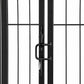 Pawz Dog Playpen 8-Panel Folding Dog Pen Steel Black