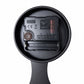 Yezi Wall Clock 40cm Vintage Tree Design Silent Quartz Iron Wood Black