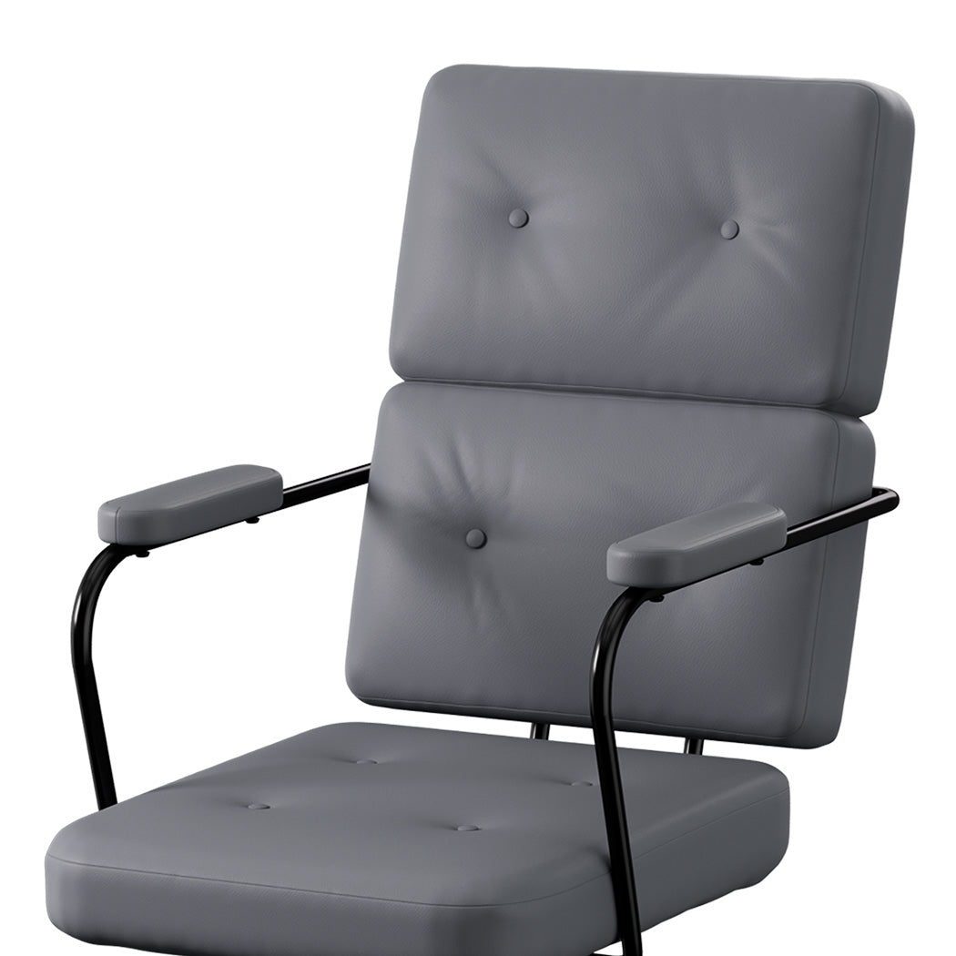 LEVEDE Ergonomic Office Chair Computer PU Grey